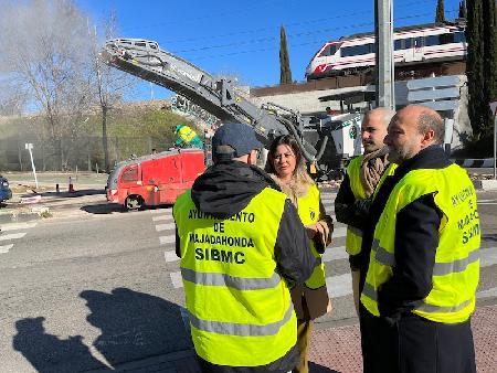 Imagen Comienzan las obras de asfaltado en una operación histórica para Majadahonda