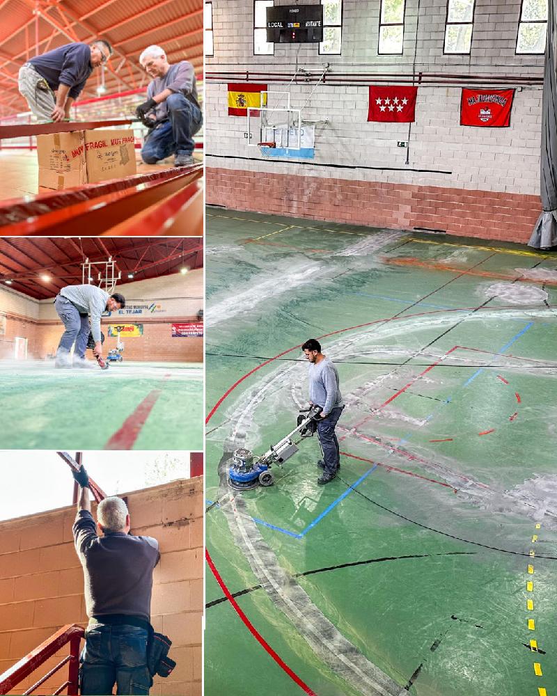 Imagen Comienza la 1º fase de remodelación del Polideportivo Municipal “El Tejar” en la que el Ayuntamiento invertirá 400.000€