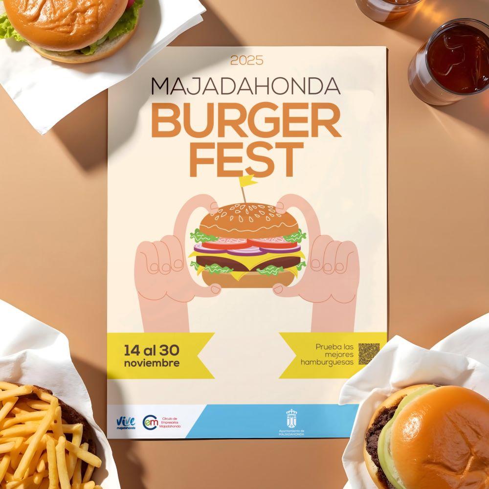 Imagen 15 establecimientos compiten en el “Majadahonda BurgerFest” por alzarse con el premio a la mejor hamburguesa de autor